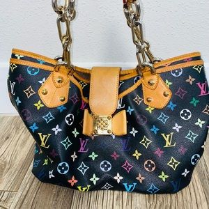 Louis Vuitton multi colored bag